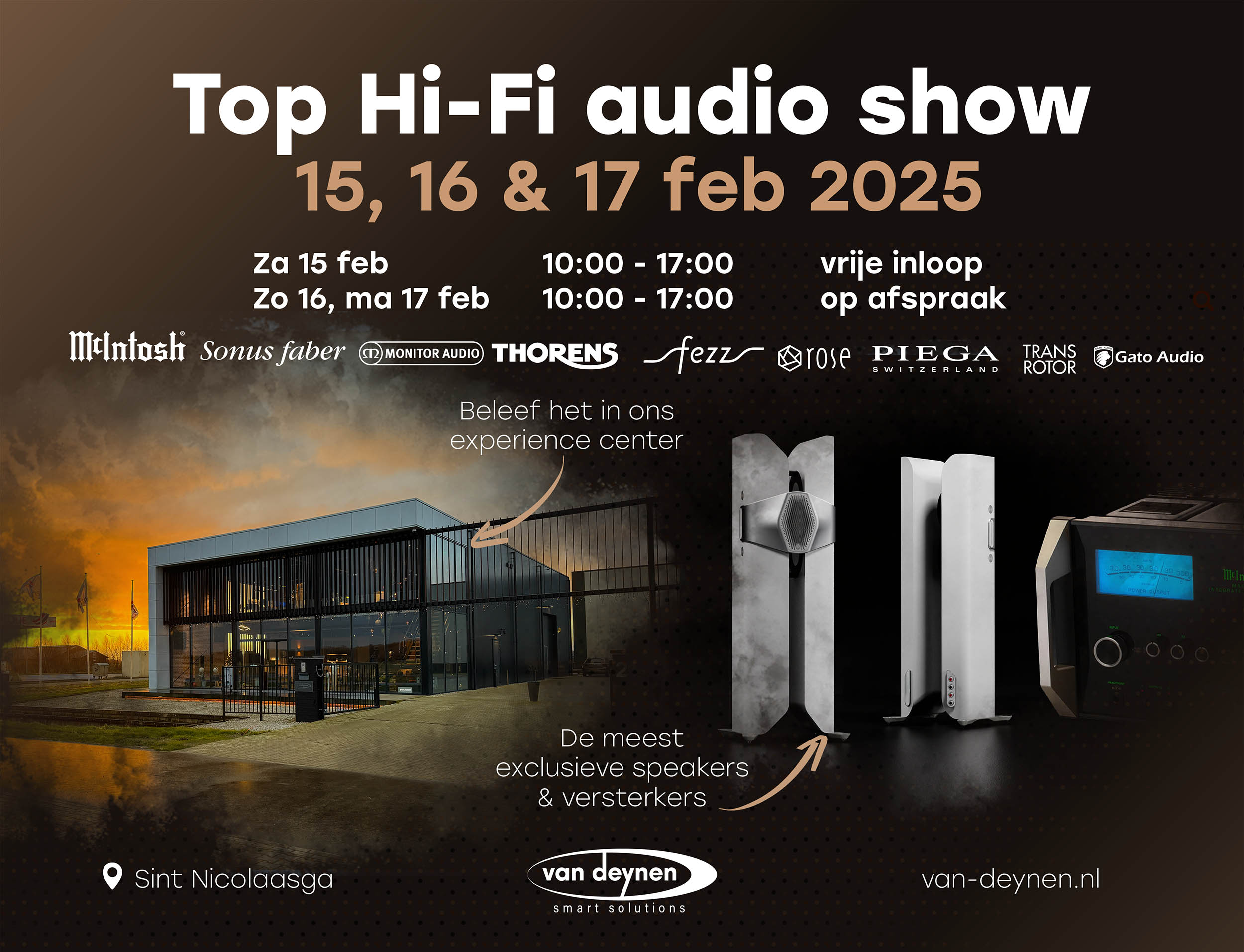 pop up van deynen audioshow