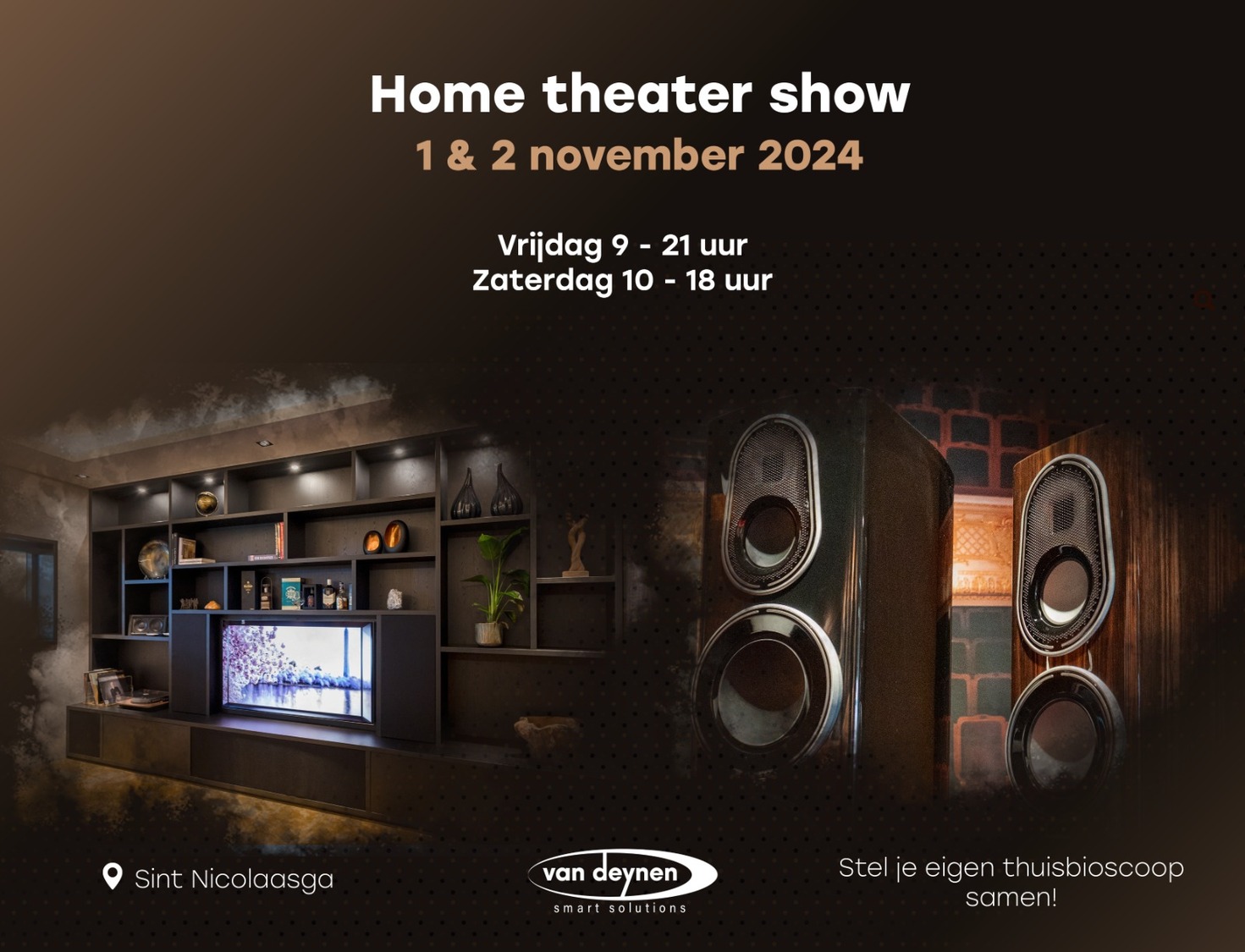 pop up van deynen audioshow